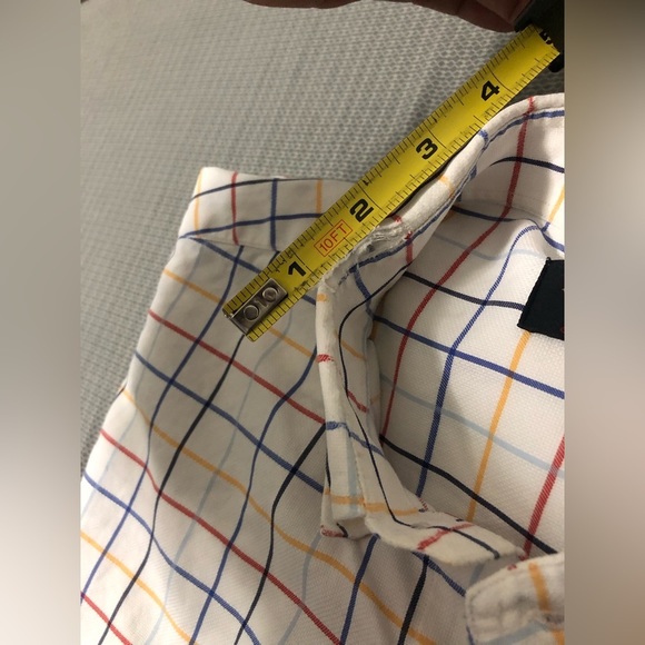 Paul & Shark Yachting Button Up Shirt 43 Men’s XL Checkered‎ - Picture 8 of 9